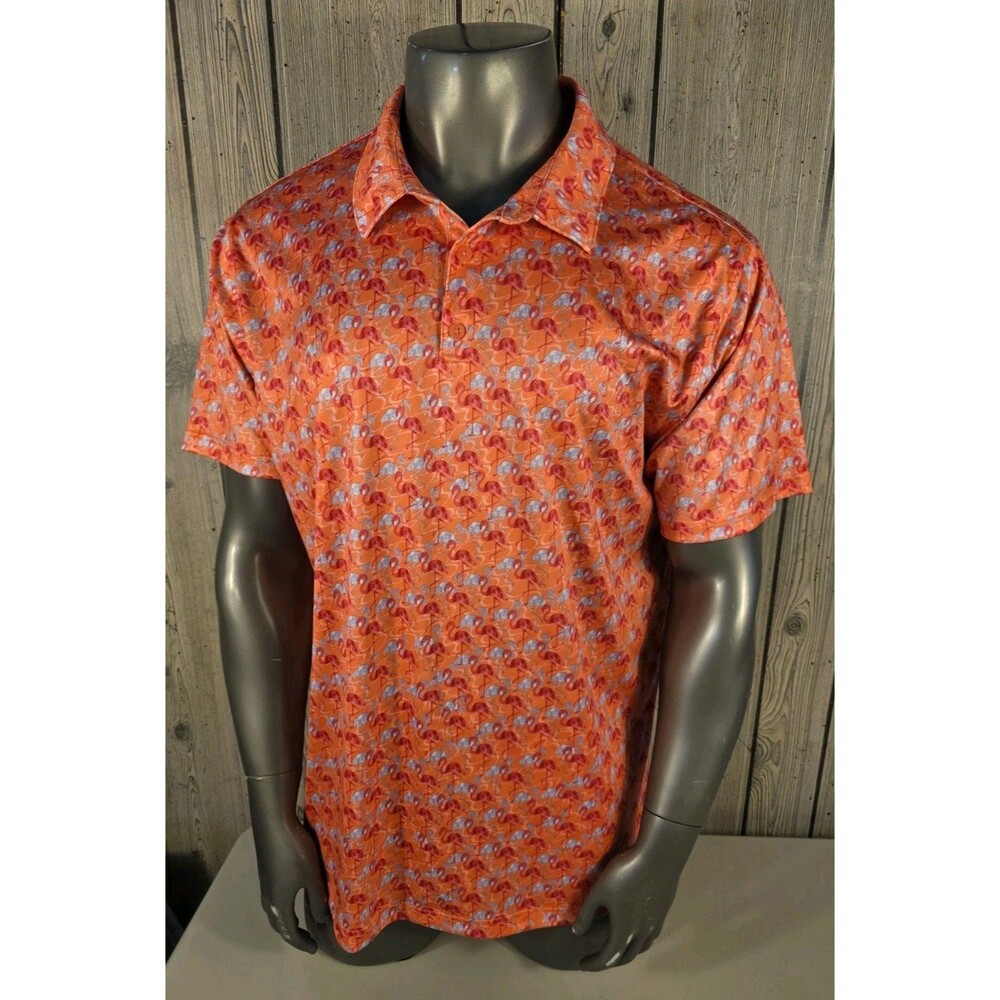 Flamingo BCG Golf Polo Shirt Men’s Size 3XL